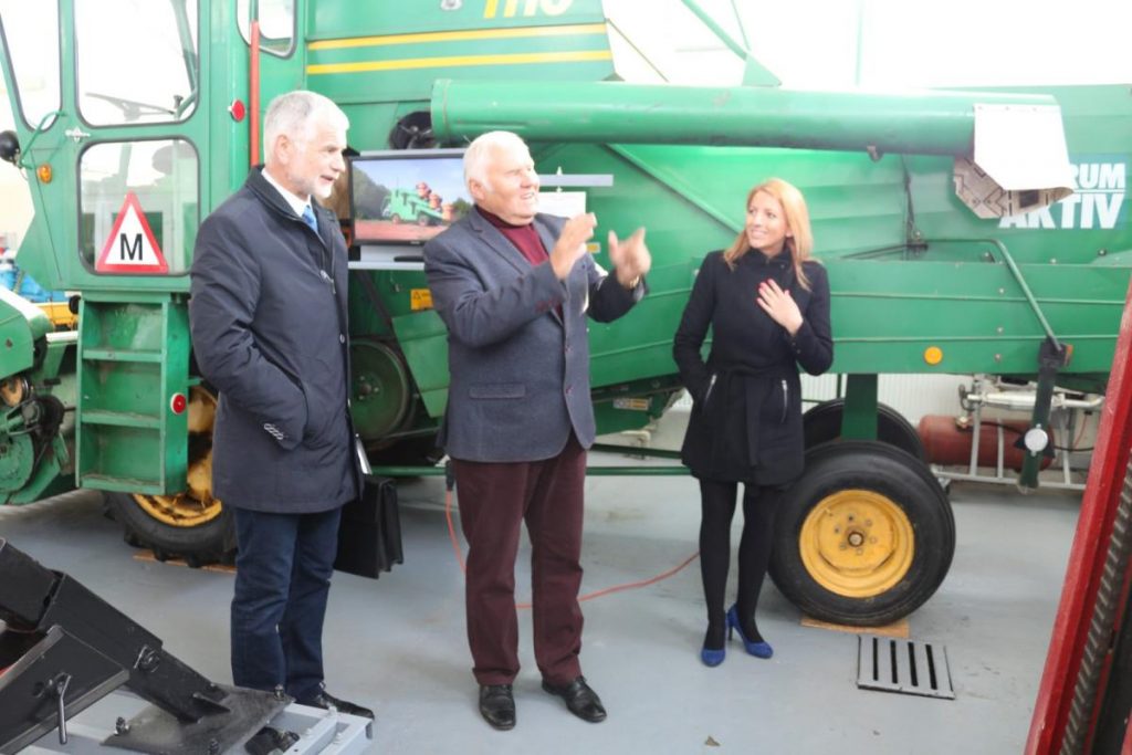 Žemės ūkio ministras lankėsi  mokymo centre „Automobilis"